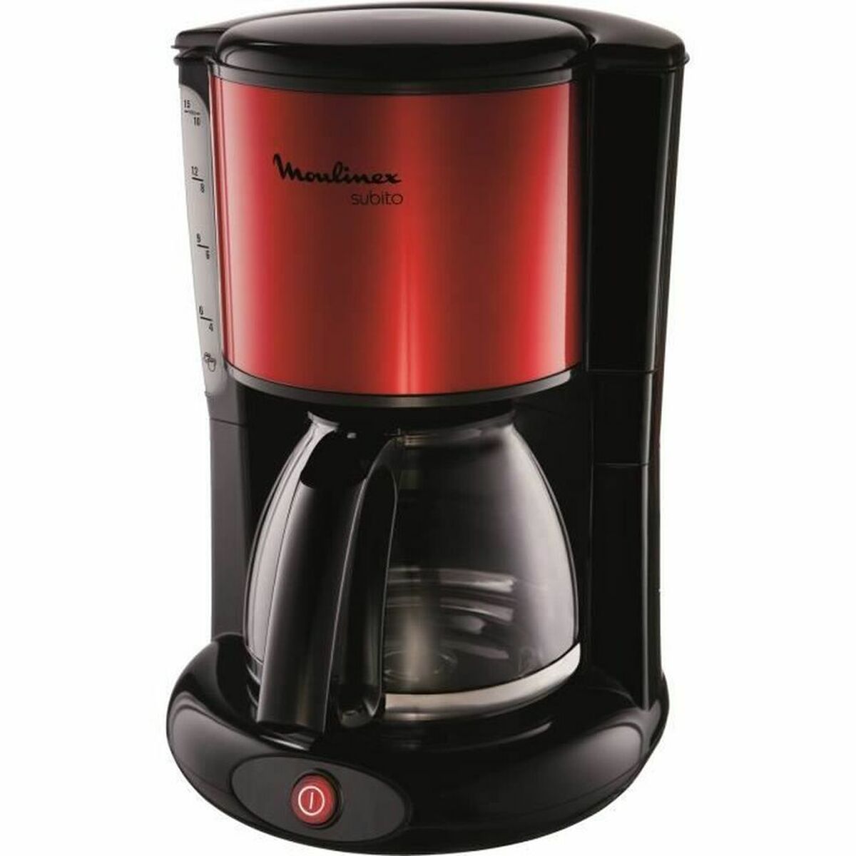 Kahvinkeitin Moulinex FG360D11 Punainen Musta/Punainen Punainen/Musta 1000 W 1,25 L
