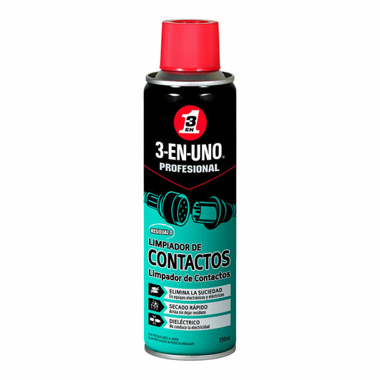 Kontaktien puhdistusaine 3-En-Uno 34474 250 ml