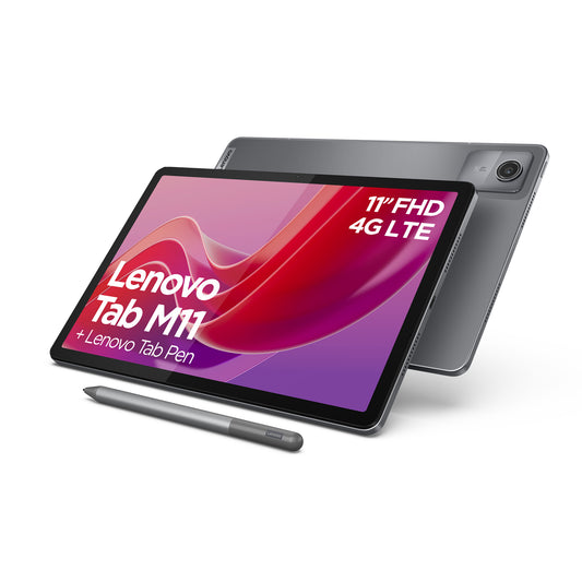 Lenovo Tab M11 4G Mediatek LTE 128 Gt 27,9 cm (11") 4 Gt Wi-Fi 5 (802.11ac) Android 13 Harmaa