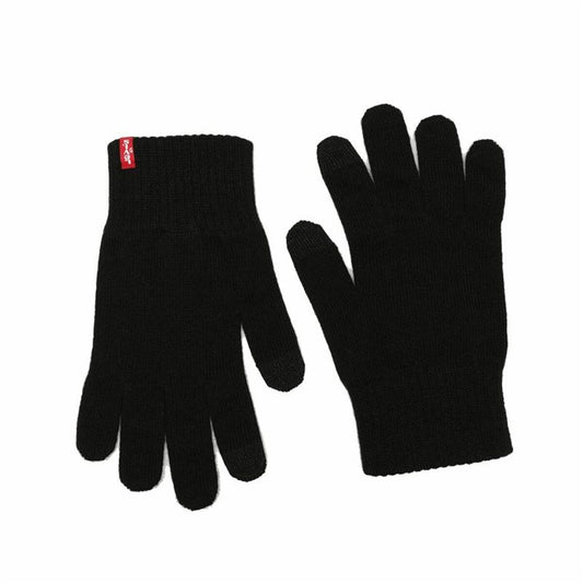 Gloves for Touchscreens Levi's Ben Regular Black