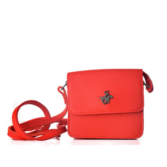 Naisten Käsilaukku Beverly Hills Polo Club 2026-RED Punainen 12 x 12 x 5 cm