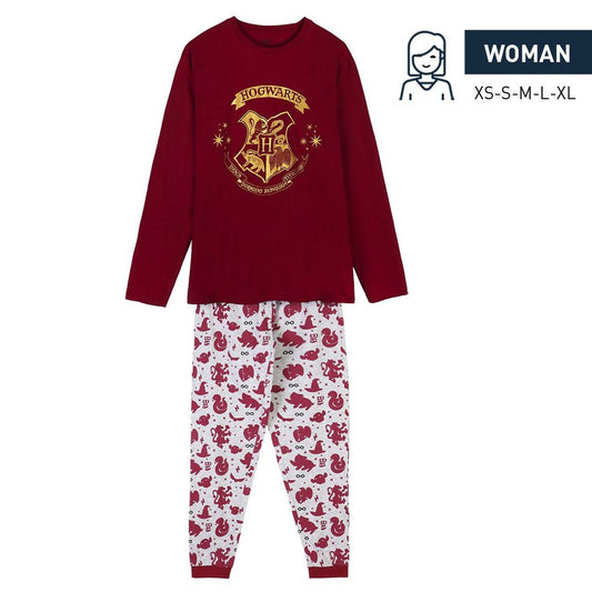 Pyjamat Harry Potter Punainen, Koko M