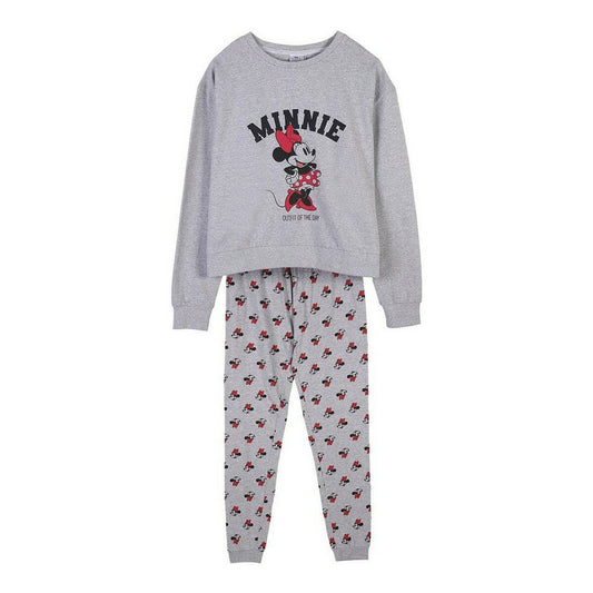 Pyjamat Minnie Mouse Nainen Harmaa, Koko XS