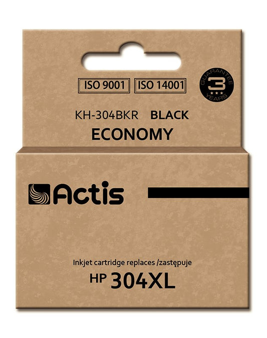 Actis KH-304BKR muste (korvaa HP 304XL N9K08AE; Premium; 15 ml; musta) - KorhoneCom