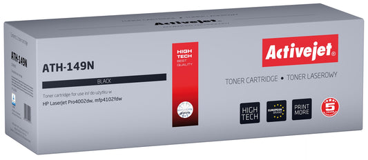 Activejet Toner ATH-149N for HP printers; Replacement HP 149A W1490A; Top; 2900 pages; black