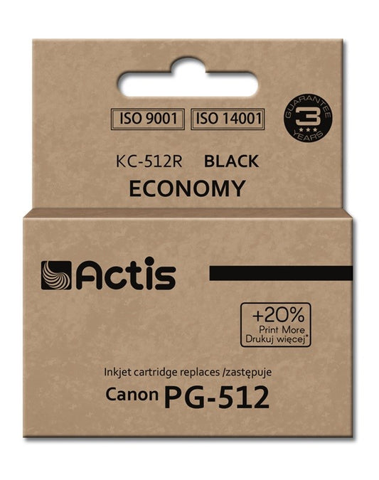 Actis KC-512R ink for Canon printer; Canon PG-512 replacement; Standard; 15 ml; black 