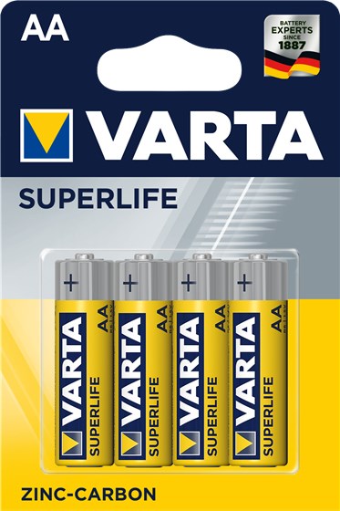 Varta SUPERLIFE Disposable battery AA Zinc carbon