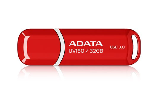ADATA 32 GB DashDrive UV150 USB Flash Drive USB Type-A 3.2 Gen 1 (3.1 Gen 1) Red