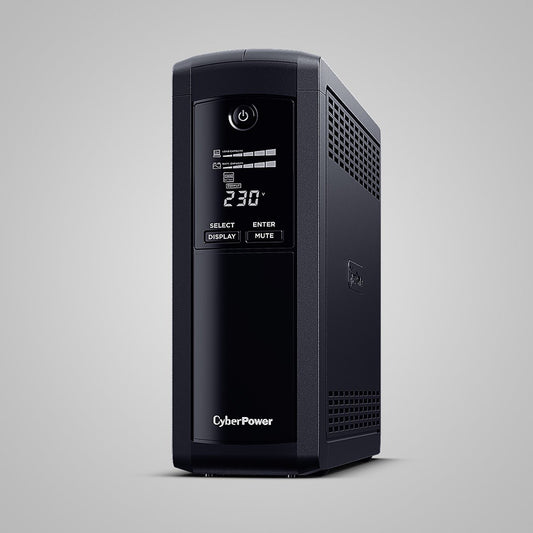 CyberPower Tracer III VP1200ELCD-FR UPS Power Supply Line Interactive 1.2 kVA 720 W 5 AC Outlet(s)