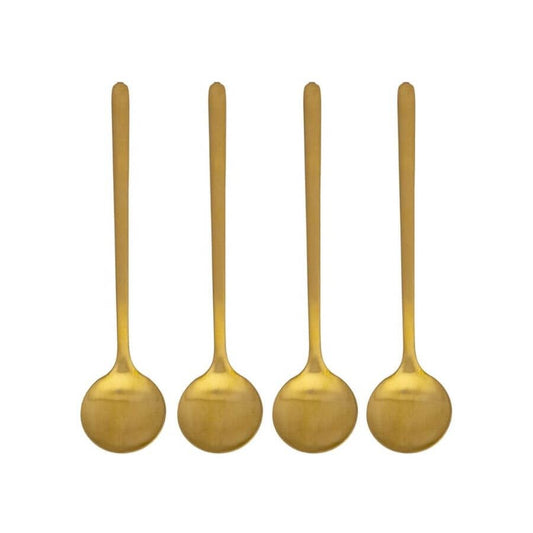 Spoon set 4 pcs BIALETTI DECO GLAMOR 4 pcs (t) Gold