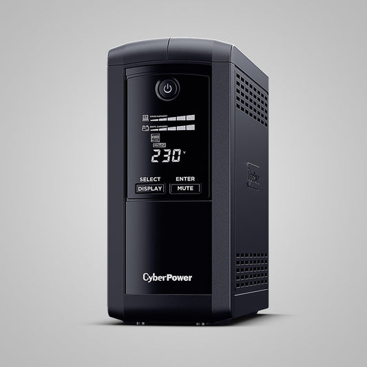 CyberPower Tracer III VP1000ELCD-FR UPS Power Supply Line Interactive 1 kVA 550 W 4 AC Outlet(s)