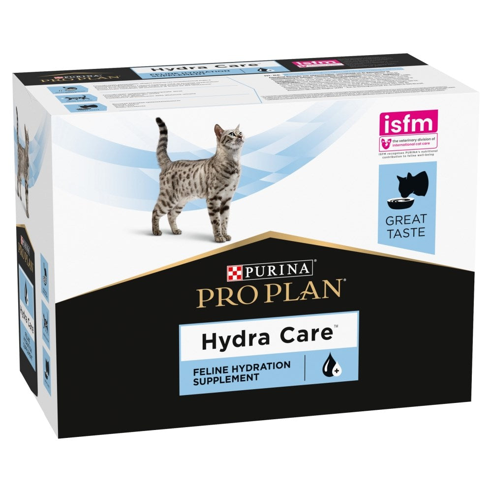 PURINA Pro Plan Hydra Care - ravintolisät kissoille - 10 x 85g