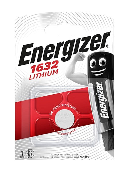 ENERGIZER BATTERY SPECIAL LITHIUM CR1632 3V 1 PIECE