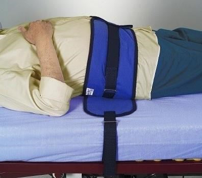 Turvavyö sängystä putoamisen estämiseksi