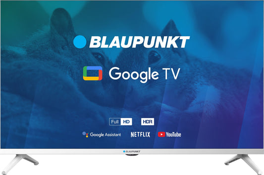 TV 32 Blaupunkt 32FBG5010S Full HD LED Google TV Dolby Digital Plus WiFi 2 4-5GHz BT white