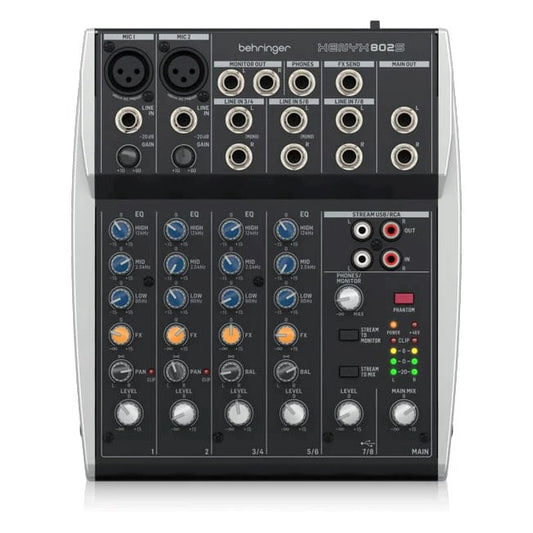 Behringer XENYX 802S - analog audio mixer