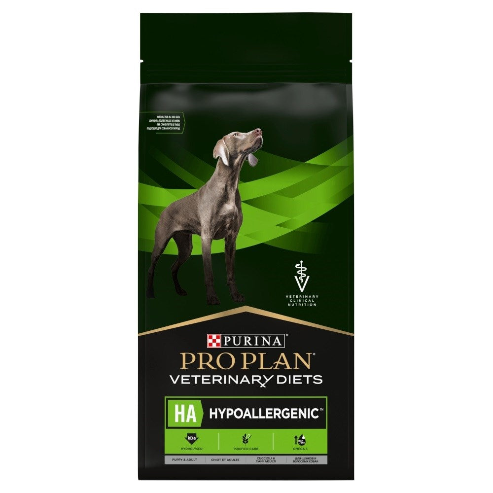 PURINA Pro Plan Veterinary Diets Canine HA Hypoallergenic - kuiva koiranruoka - 11 kg - KorhoneCom