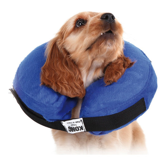 Protective collar for dogs KVP Kong Cloud Blue Inflatable