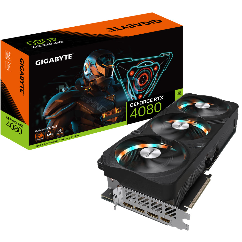 Gigabyte GAMING GeForce RTX 4080 NVIDIA 16 Gt GDDR6X - KorhoneCom