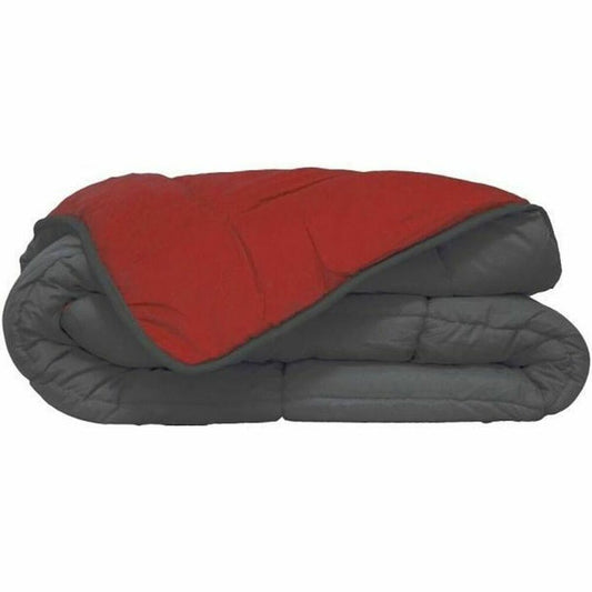 Blanket Poyet Motte Red Gray 140 x 200 cm 200 g/m²