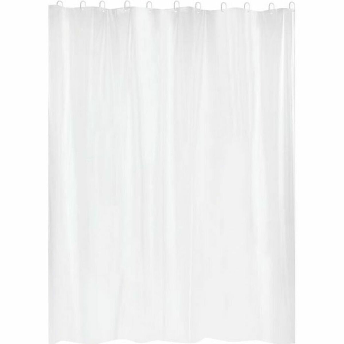 Shower curtain Gelco White PVC PEVA 180 x 200 cm
