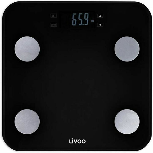 Digital personal scale Livoo DOM427N Black Tempered glass 180 kg