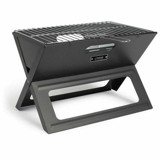 Portable and foldable charcoal grill Livoo Doc268 Steel 44.5 x 28.5 cm