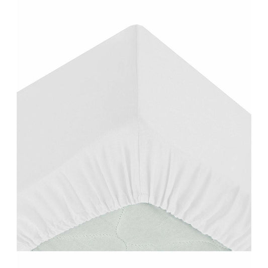 Fitted bottom sheet Atmosphere White 160 x 200 cm