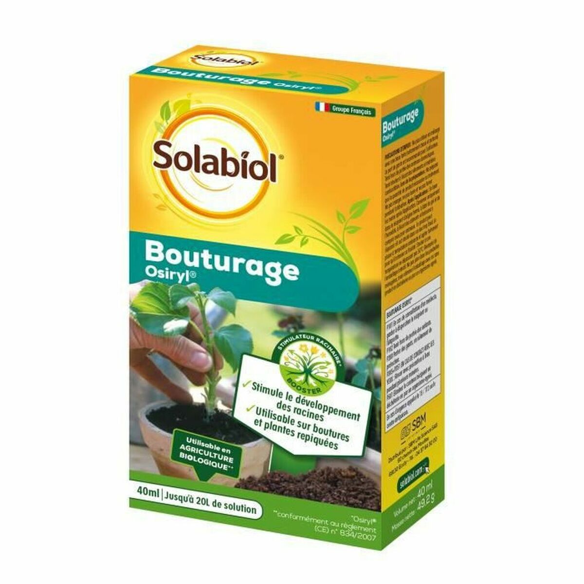 Plant fertilizer Solabiol Soboutu40 Osyril 40 ml