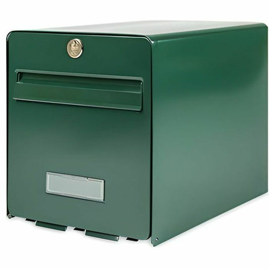 Mailbox Burg-Wachter Green Galvanized steel 28 x 36.5 x 31 cm