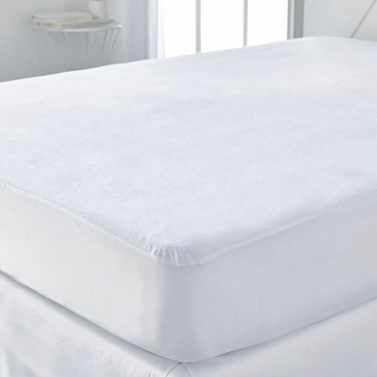 Mattress cover TODAY White Neck Back 160 x 200 cm