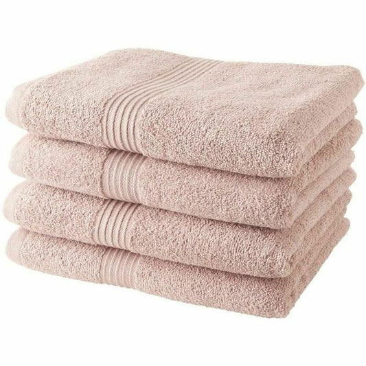 Towels TODAY Pink 100% cotton (4 parts)