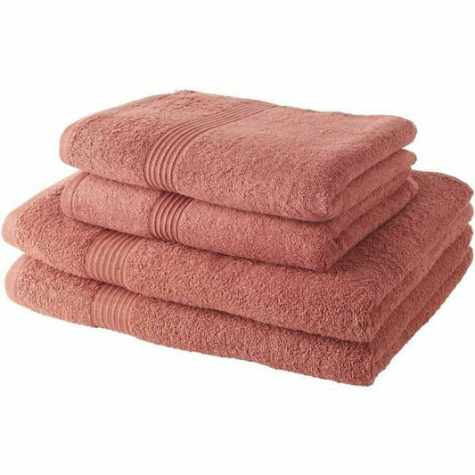 Towels TODAY Terracotta 100% cotton (4 Pieces)