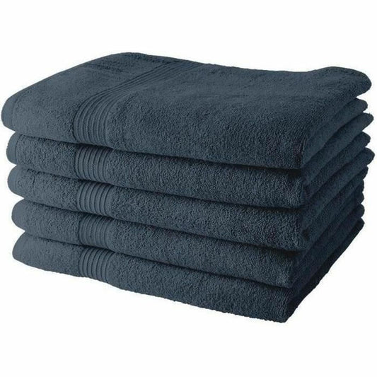 Towel set TODAY Anthracite gray 5 Pieces 70 x 130 cm