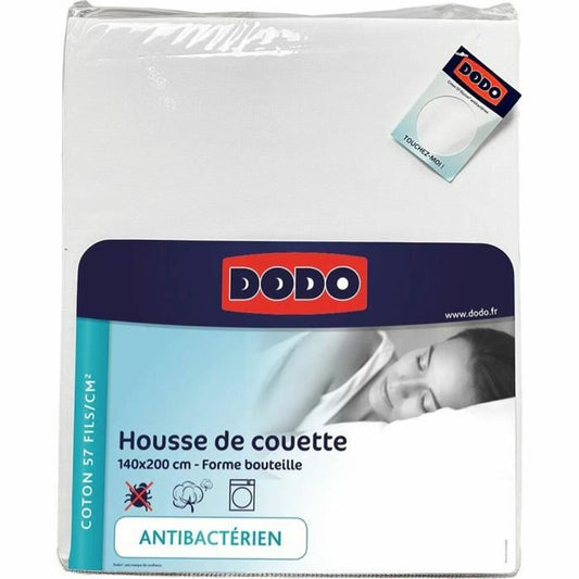 Fitted sheet DODO Antibacterial White 140 x 200 cm