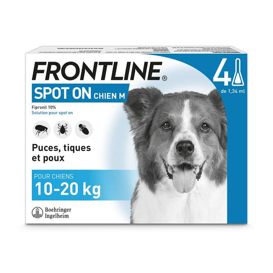 Antiparasitics Frontline Dog 10-20 Kg 1.34 ml 4 parts