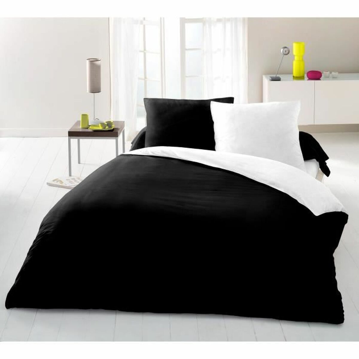 Fitted sheet Lovely Home Two-tone 240 x 260 cm