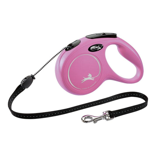 Dog leash Flexi NEW CLASSIC Pink Size M 5 m