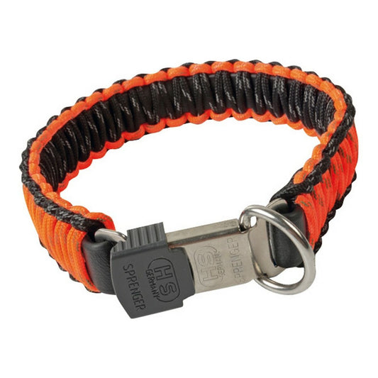 Dog collar Hs Sprenger Paracord Orange (1.9 x 55 cm)