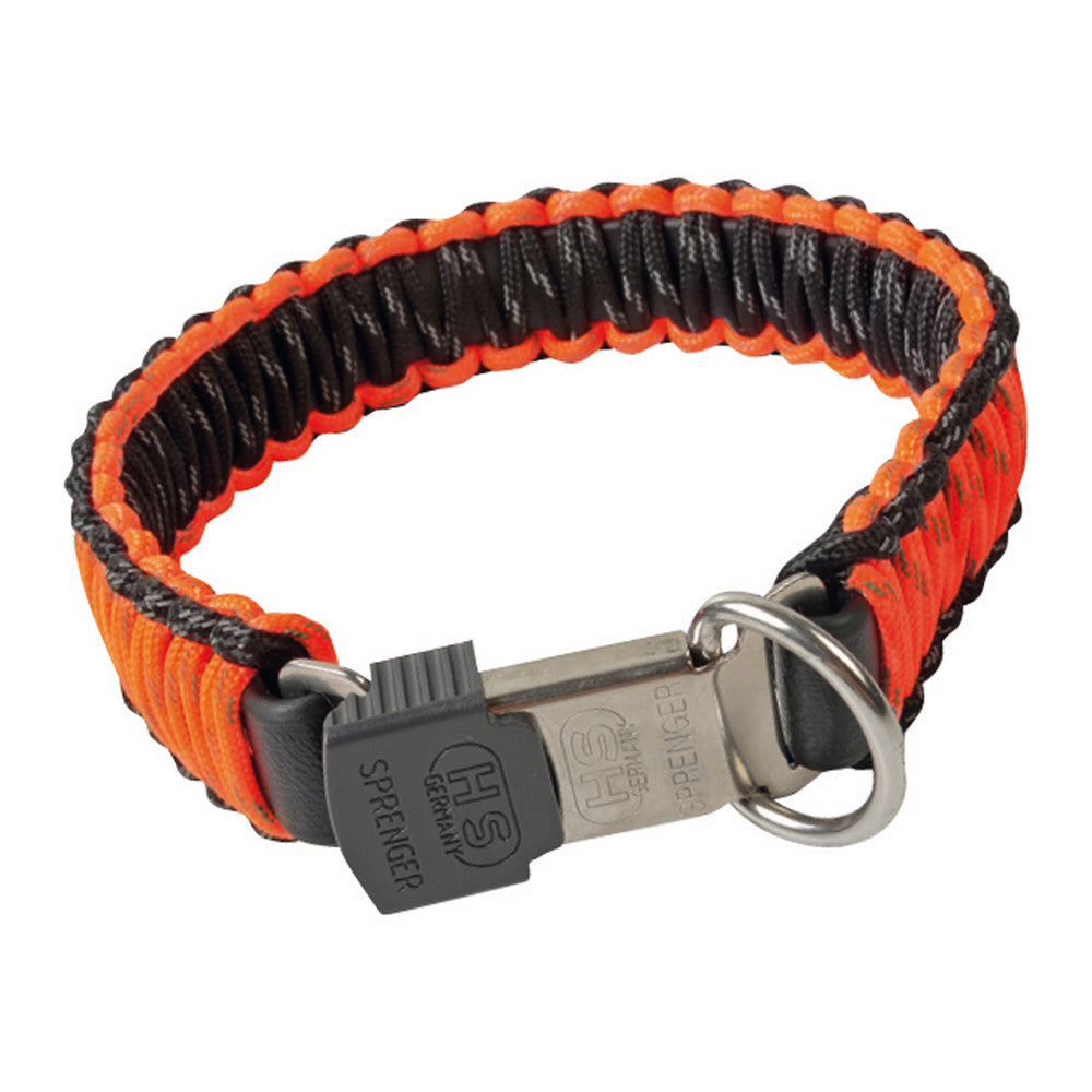 Dog collar Hs Sprenger PARACORD 1.9 x 60 cm Orange