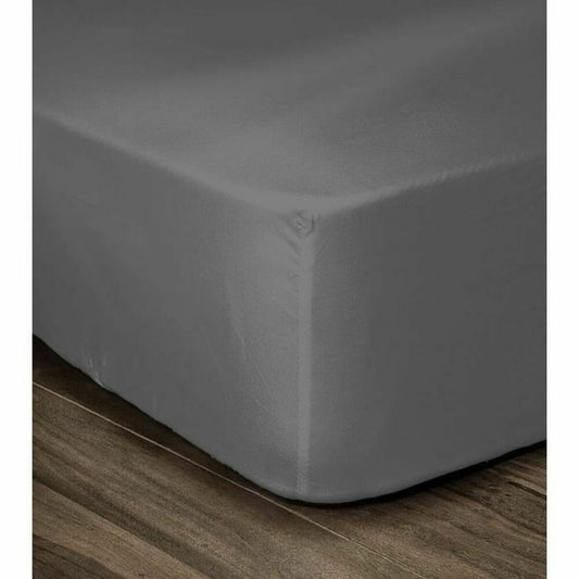 Base sheet Lovely Home Dark gray Double bed (140 x 190 cm)