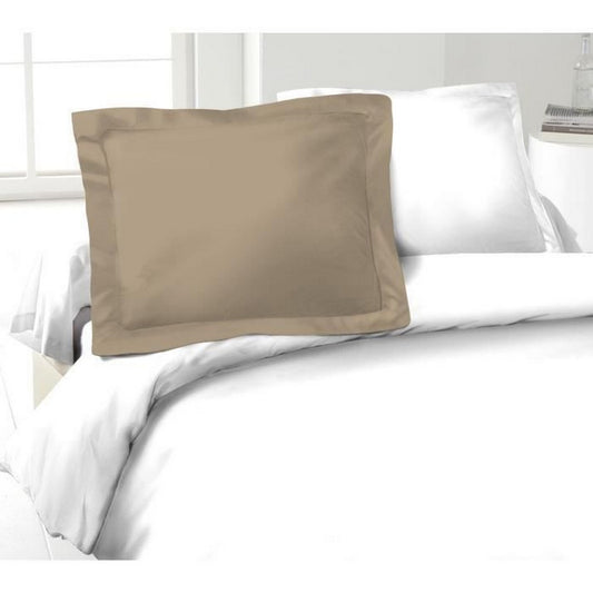 Pillowcase Lovely Home 100% cotton Beige 50 x 70 cm (2 parts)
