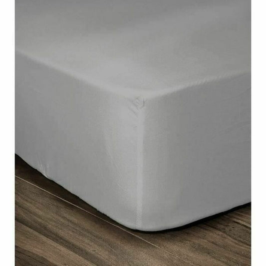Base sheet Lovely Home Light gray Double bed (180 x 200 cm)