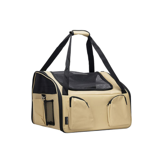 Handbag for pets PS1307BEM Beige (Size M)