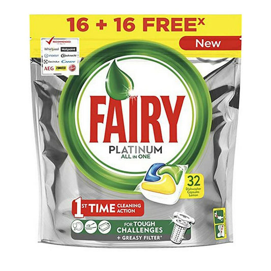 Dishwasher tablets Fairy All in 1 Platinum Fresh (24 parts)