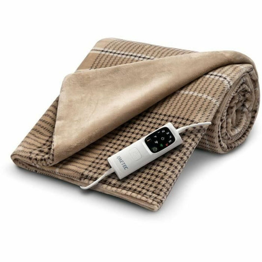 Electronic Blanket IMETEC 16936 Brown Velvet