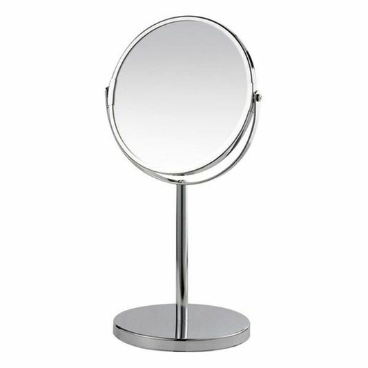 Magnifying Mirror Versa Silver Polypropylene Plastic Vintage 15 x 34.5 x 17 cm (x5)