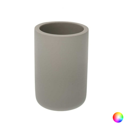 Toothbrush holder Resin (7 x 10 x 7 cm), Color Grey