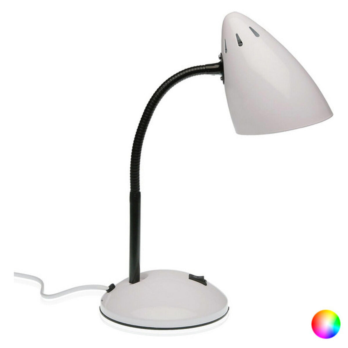 Table lamp Versa Metal 14 x 40 x 16 cm, Color White
