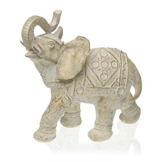 Decorative figurine Versa Elephant 10.5 x 22.5 x 23 cm Resin